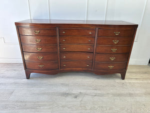 Kent-Coffey 9 Drawer Vintage Lowboy/Dresser *Custom Lacquer Included*